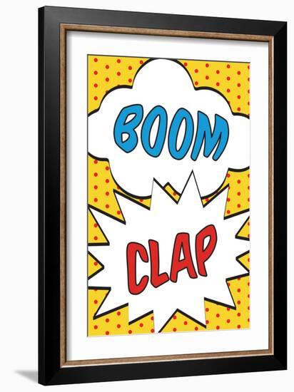 Boom Clap-null-Framed Premium Giclee Print