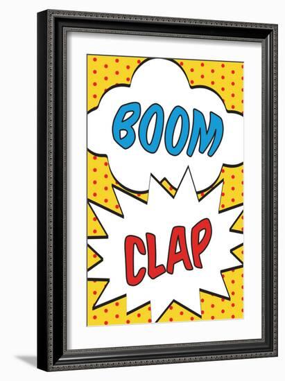 Boom Clap-null-Framed Premium Giclee Print