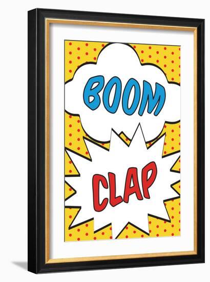 Boom Clap-null-Framed Premium Giclee Print