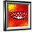 Boom! Comic Speech Bubble, Cartoon-jirawatp-Framed Art Print