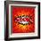 Boom! Comic Speech Bubble-jirawatp-Framed Art Print