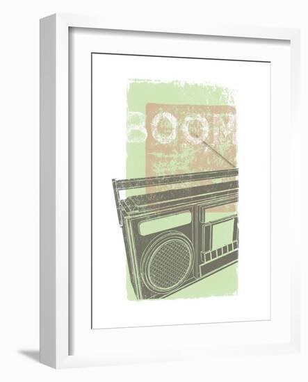 Boom-John W Golden-Framed Giclee Print