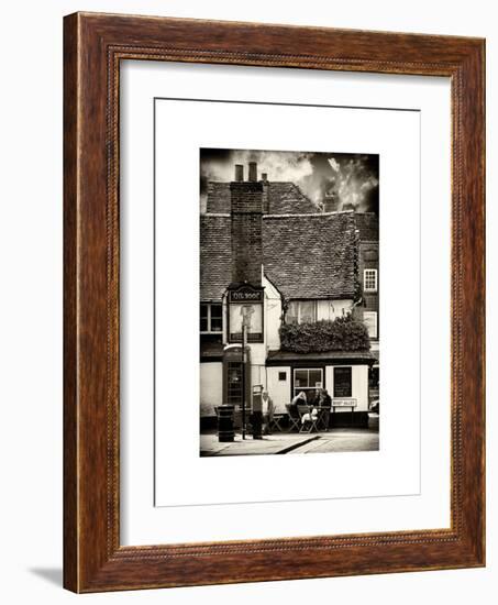 Boot Alley Sign - St Albans - The Boot Inn - London - UK - England - United Kingdom - Europe-Philippe Hugonnard-Framed Art Print