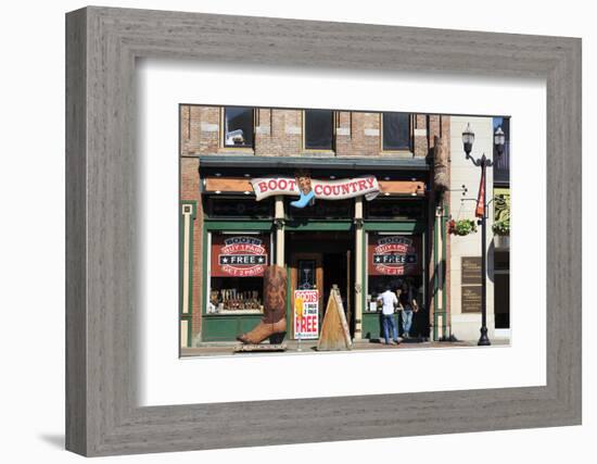 Boot Store on Broadway Street, Nashville, Tennessee, United States of America, North America-Richard Cummins-Framed Photographic Print