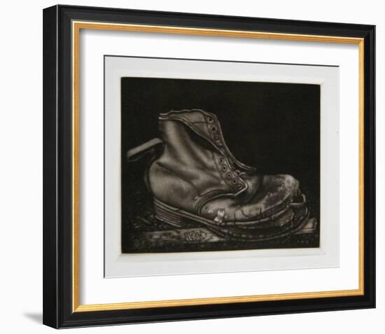 Boot-Gerde Ebert-Framed Collectable Print