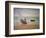 Boote Bei Ebbe Am Strand Von Grandcamp, 1885-Georges Seurat-Framed Giclee Print