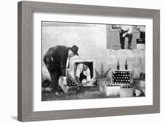 Bootleggers During Prohibition-American Photographer-Framed Photographic Print