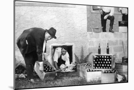 Bootleggers During Prohibition-American Photographer-Mounted Photographic Print