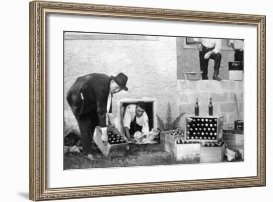 Bootleggers During Prohibition-American Photographer-Framed Photographic Print