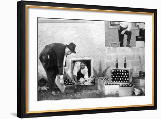 Bootleggers During Prohibition-American Photographer-Framed Photographic Print