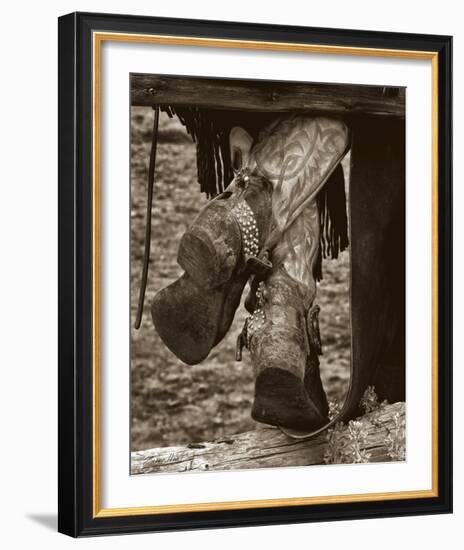 Boots ‘n Spurs II-Barry Hart-Framed Giclee Print