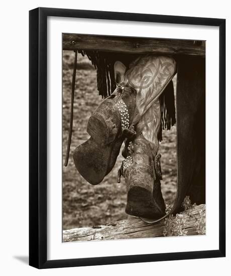 Boots ‘n Spurs II-Barry Hart-Framed Giclee Print