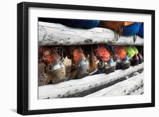 Boots & Spurs-Lisa Dearing-Framed Photographic Print