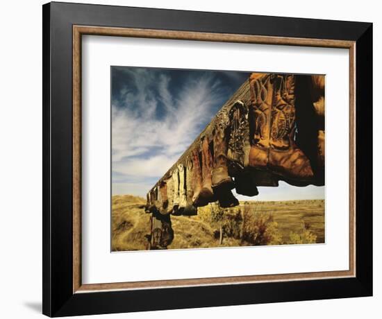 Boots-Derek Jecxz-Framed Art Print