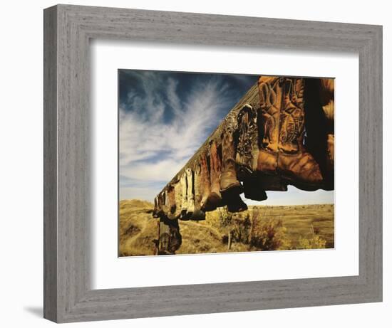 Boots-Derek Jecxz-Framed Art Print