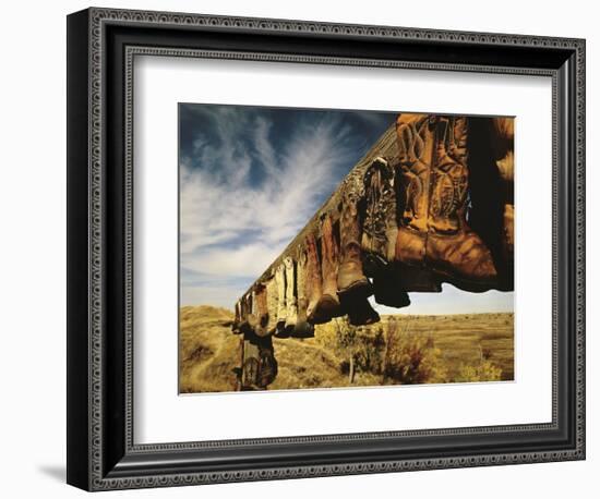 Boots-Derek Jecxz-Framed Art Print