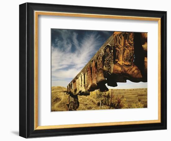 Boots-Derek Jecxz-Framed Art Print