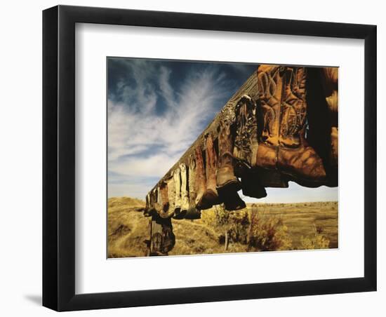 Boots-Derek Jecxz-Framed Art Print