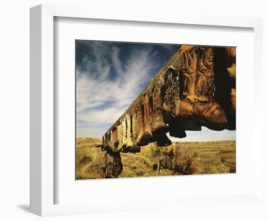 Boots-Derek Jecxz-Framed Art Print