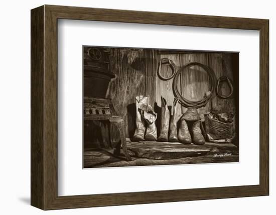 Boots-Barry Hart-Framed Art Print