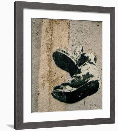 Boots-Banksy-Framed Giclee Print