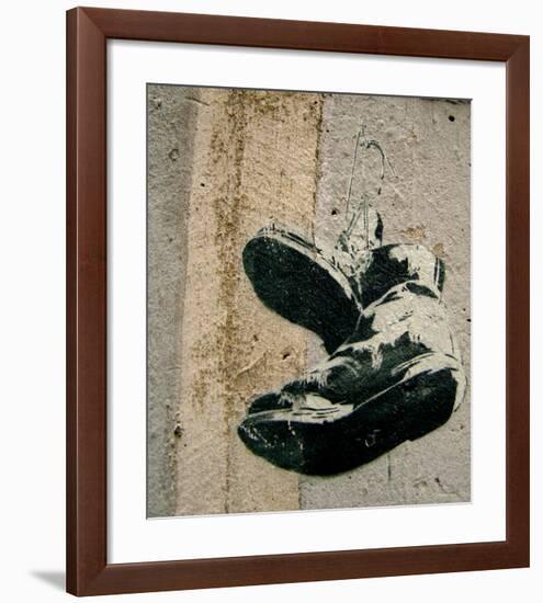 Boots-Banksy-Framed Giclee Print