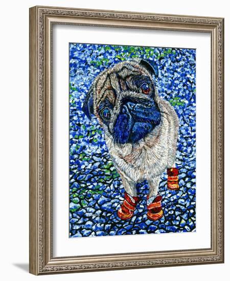 Boots-Melissa Symons-Framed Art Print