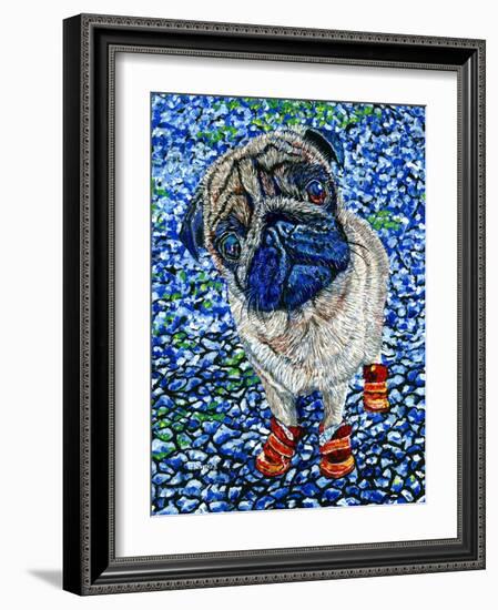 Boots-Melissa Symons-Framed Art Print