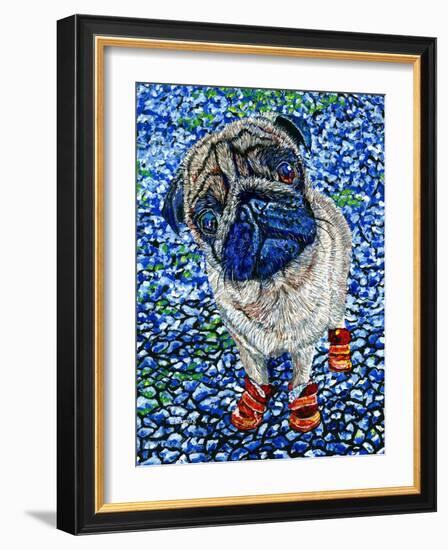 Boots-Melissa Symons-Framed Art Print