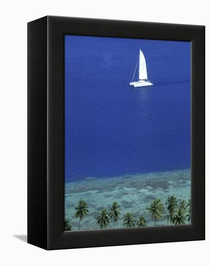 Bora Bora, French Polynesia-null-Framed Premier Image Canvas