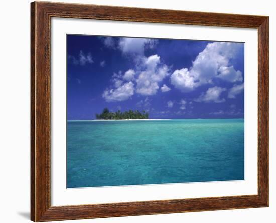 Bora Bora Lagoon, Pacific Islands-Mitch Diamond-Framed Photographic Print