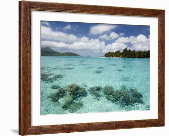 Bora-Bora, Leeward Group, Society Islands, French Polynesia Islands-Sergio Pitamitz-Framed Photographic Print