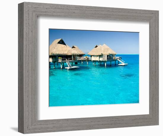 Bora Bora Nui Resort and Spa, Bora Bora, Society Islands, French Polynesia-Michele Westmorland-Framed Photographic Print