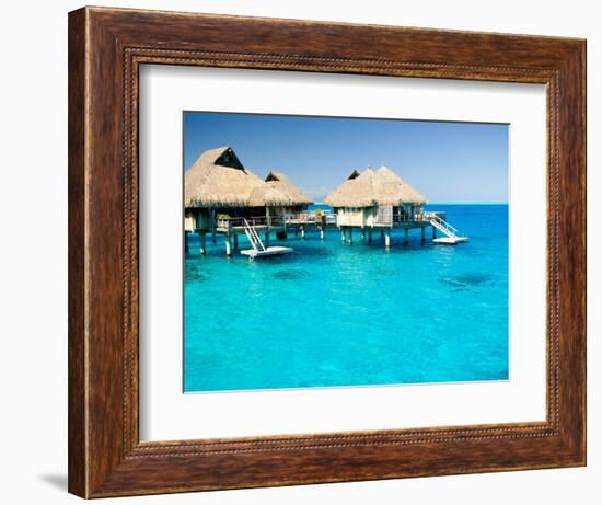 Bora Bora Nui Resort and Spa, Bora Bora, Society Islands, French Polynesia-Michele Westmorland-Framed Photographic Print