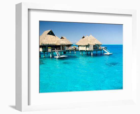 Bora Bora Nui Resort and Spa, Bora Bora, Society Islands, French Polynesia-Michele Westmorland-Framed Photographic Print