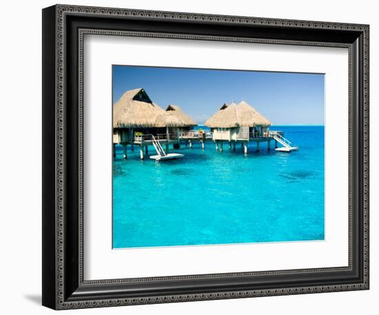 Bora Bora Nui Resort and Spa, Bora Bora, Society Islands, French Polynesia-Michele Westmorland-Framed Photographic Print