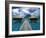 Bora Bora Nui Resort bungalows, Moto Toopua, French Polynesia-Walter Bibikow-Framed Photographic Print