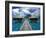 Bora Bora Nui Resort bungalows, Moto Toopua, French Polynesia-Walter Bibikow-Framed Photographic Print