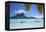 Bora Bora, Society Islands, French Polynesia-Ian Trower-Framed Premier Image Canvas