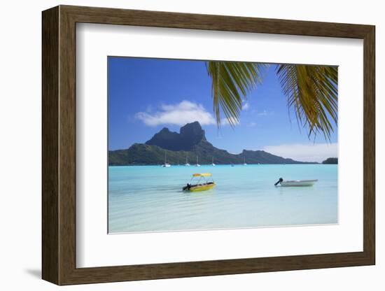 Bora Bora, Society Islands, French Polynesia-Ian Trower-Framed Photographic Print