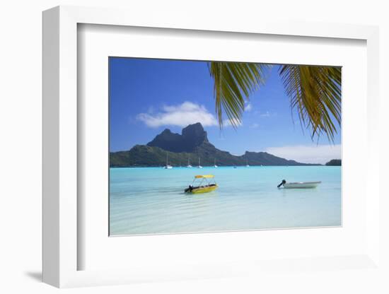 Bora Bora, Society Islands, French Polynesia-Ian Trower-Framed Photographic Print