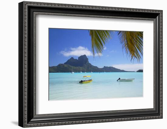 Bora Bora, Society Islands, French Polynesia-Ian Trower-Framed Photographic Print