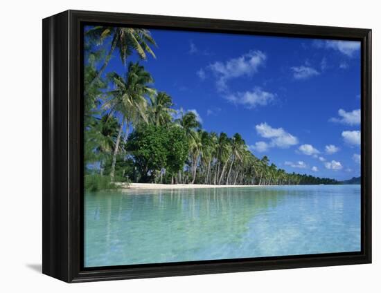 Bora Bora, Tahiti, Society Islands, French Polynesia, Pacific Islands, Pacific-Mawson Mark-Framed Premier Image Canvas