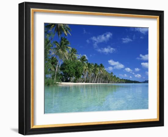 Bora Bora, Tahiti, Society Islands, French Polynesia, Pacific Islands, Pacific-Mawson Mark-Framed Photographic Print