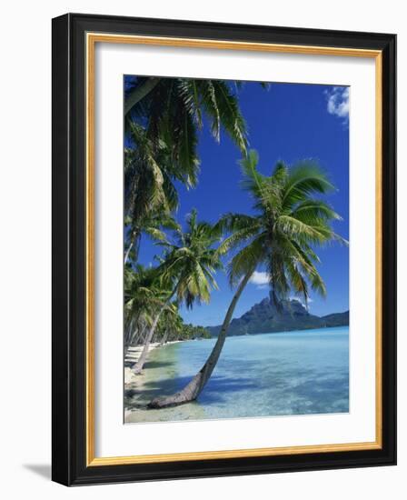 Bora Bora, Tahiti, Society Islands, French Polynesia, Pacific Islands, Pacific-Mawson Mark-Framed Photographic Print