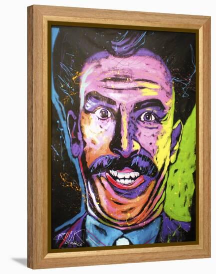 Borat 002-Rock Demarco-Framed Premier Image Canvas