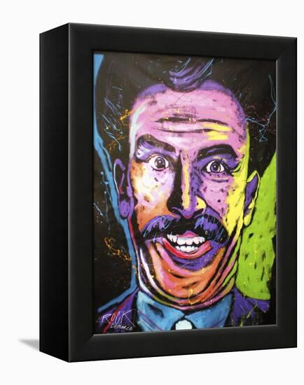 Borat 002-Rock Demarco-Framed Premier Image Canvas