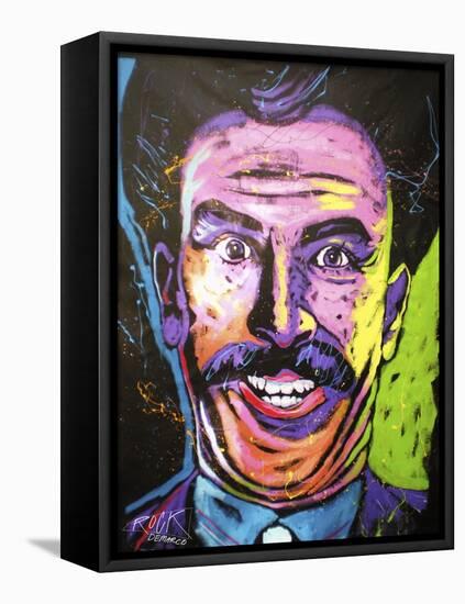 Borat 002-Rock Demarco-Framed Premier Image Canvas
