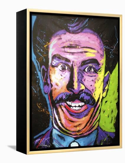 Borat 002-Rock Demarco-Framed Premier Image Canvas