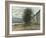 Bord de la Seine a Lavacourt, 1878-Claude Monet-Framed Giclee Print